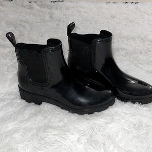 Capelli of New York, Black Ankle Boots, Size:10